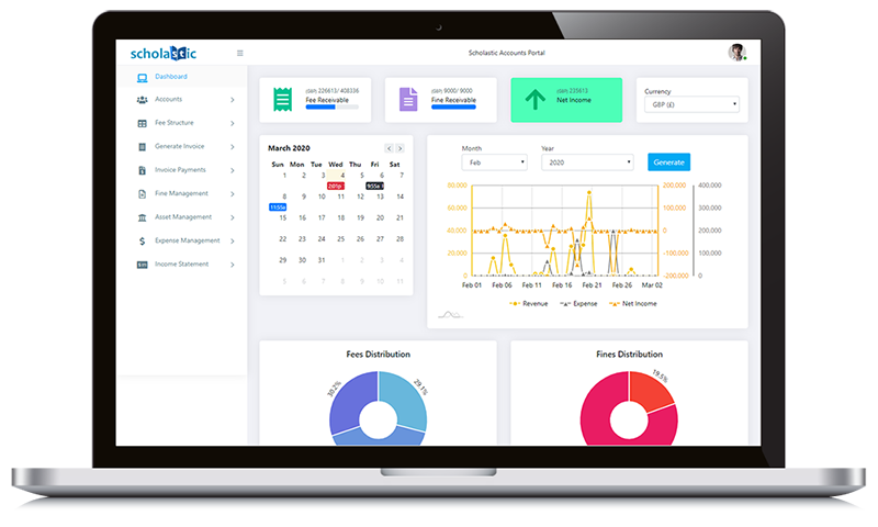 Accountant dashboard